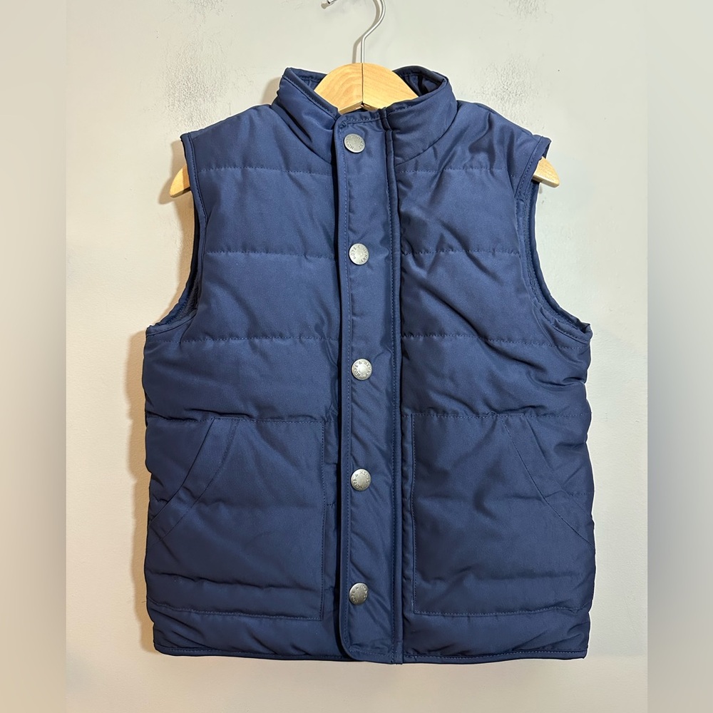 Hope & Henry Youth S Navy Puffer Vest